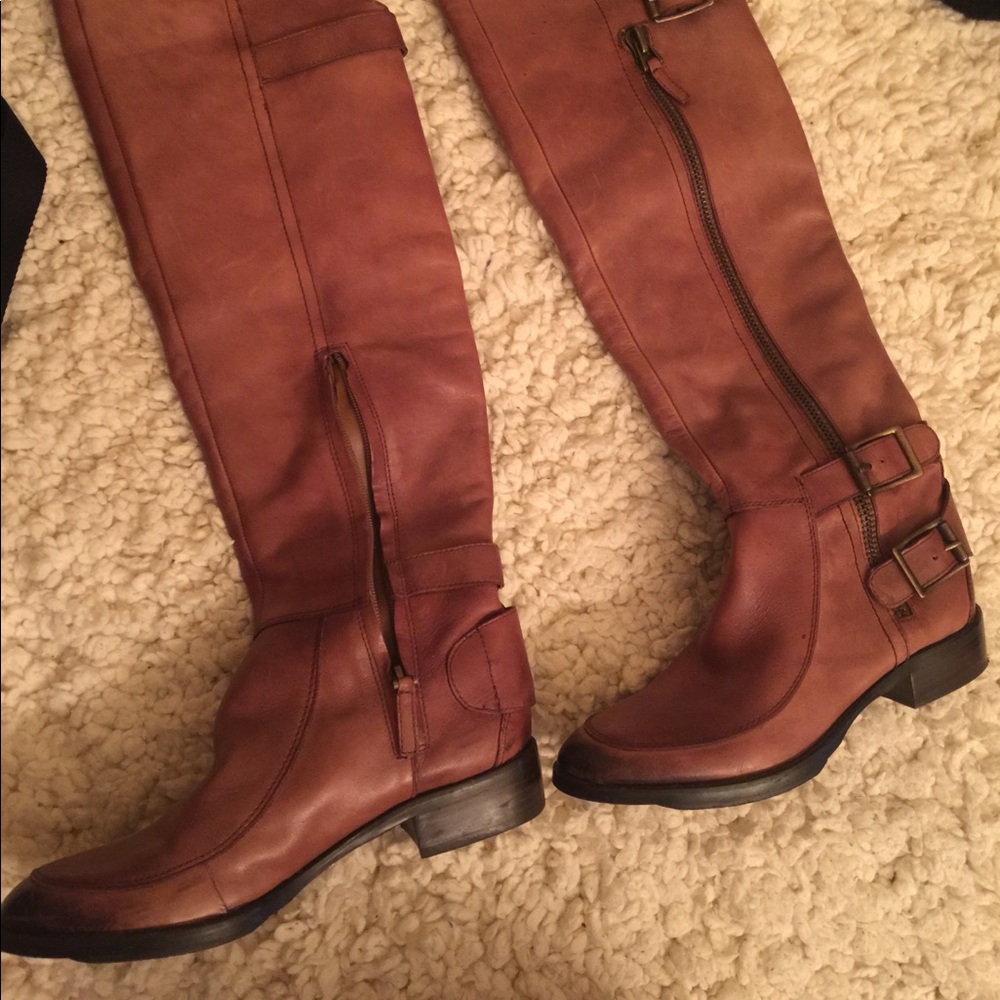 Sam Edelman brown riding boots size 6